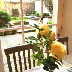 Апартаменты Charlotte Sq. Apartment Private Garden Эдинбург балкон