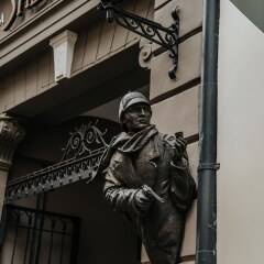 Отель Sherlock Art Hotel Латвия, Рига - отзывы, цены и фото номеров - забронировать отель Sherlock Art Hotel онлайн интерьер отеля