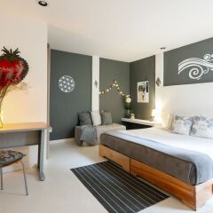 Отель Cozy Vintage Flat Мексика, Мехико - отзывы, цены и фото номеров - забронировать отель Cozy Vintage Flat онлайн комната для гостей фото 2