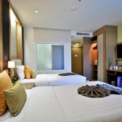 Отель The Ashlee Plaza Patong Hotel & Spa Таиланд, Карон-Бич - 1 отзыв об отеле, цены и фото номеров - забронировать отель The Ashlee Plaza Patong Hotel & Spa онлайн комната для гостей фото 4