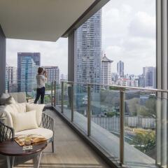 Отель Fraser Residence Orchard, Singapore Сингапур, Сингапур - отзывы, цены и фото номеров - забронировать отель Fraser Residence Orchard, Singapore онлайн балкон