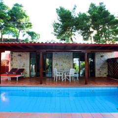 Отель Alia Palace Luxury Hotel and Villas Греция, Пефкохори - 1 отзыв об отеле, цены и фото номеров - забронировать отель Alia Palace Luxury Hotel and Villas онлайн бассейн фото 2