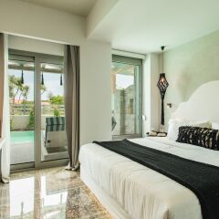 Отель Blue Carpet Luxury Suites Греция, Ханиотис - отзывы, цены и фото номеров - забронировать отель Blue Carpet Luxury Suites онлайн комната для гостей фото 5