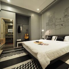 Slumwhite Hostel Бангкок комната для гостей фото 4