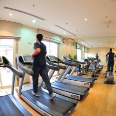 Отель Crowne Plaza Al Khobar фитнесс-зал фото 4