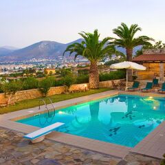 Отель Aegean Blue Villa бассейн фото 2