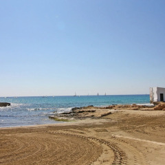 Отель Villas Costa Calpe - Mariclara Испания, Кальпе - отзывы, цены и фото номеров - забронировать отель Villas Costa Calpe - Mariclara онлайн пляж фото 8