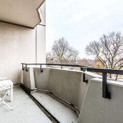 Отель Ferienwohnung Köln Ostheim Кёльн балкон