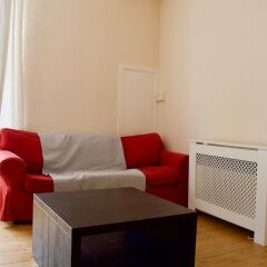 Отель 1 Bedroom Flat In Roseburn Эдинбург комната для гостей фото 4