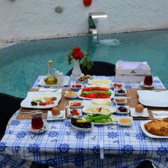 Отель Mina Otel Alacati Чешме питание