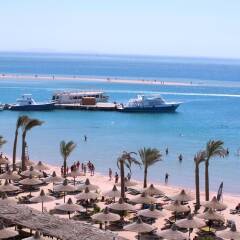 Отель Giftun Azur Resort пляж
