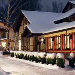 Артурс Village & SPA Hotel вид на фасад фото 6