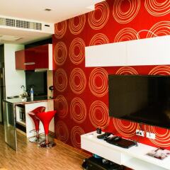 Апартаменты Sixty Six Pattaya Beach Road Apartment Паттайя удобства в номере фото 2