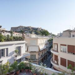 Отель Lux apt w/ Acropolis view Афины балкон