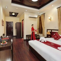 Отель Hanoi Posh Hotel Вьетнам, Ханой - отзывы, цены и фото номеров - забронировать отель Hanoi Posh Hotel онлайн комната для гостей фото 4