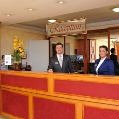 Отель Atlas City Hotel Венгрия, Будапешт - 6 отзывов об отеле, цены и фото номеров - забронировать отель Atlas City Hotel онлайн интерьер отеля фото 2