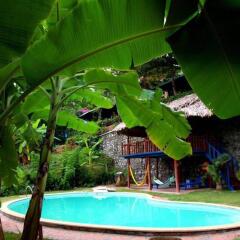 Отель Banana and Rose Homestay бассейн