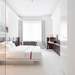 Ruby Leni Hotel Dusseldorf Дюссельдорф комната для гостей фото 5