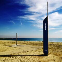 Amistat Beach Hostel Barcelona спортивное сооружение
