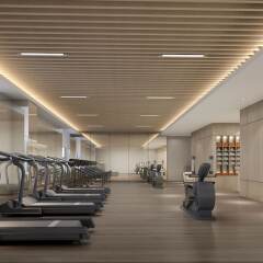 Отель Courtyard by Marriott Tianjin Hongqiao Китай, Тяньцзинь - отзывы, цены и фото номеров - забронировать отель Courtyard by Marriott Tianjin Hongqiao онлайн фитнесс-зал