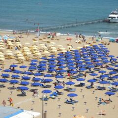 Hotel Grand Meeting пляж фото 3
