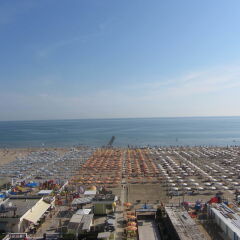 Отель Carlton Beach Италия, Римини - 2 отзыва об отеле, цены и фото номеров - забронировать отель Carlton Beach онлайн пляж фото 2