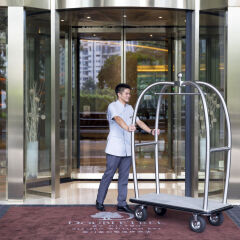 Отель DoubleTree by Hilton Hotel Xiamen - Wuyuan Bay Китай, Сямынь - отзывы, цены и фото номеров - забронировать отель DoubleTree by Hilton Hotel Xiamen - Wuyuan Bay онлайн фитнесс-зал фото 2