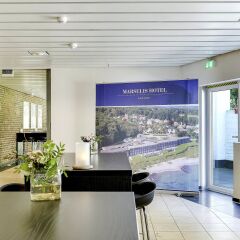 Отель Helnan Marselis Hotel Дания, Орхус - отзывы, цены и фото номеров - забронировать отель Helnan Marselis Hotel онлайн интерьер отеля