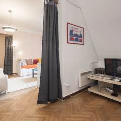 Отель Velvet Revolution Apartment Чехия, Прага - отзывы, цены и фото номеров - забронировать отель Velvet Revolution Apartment онлайн комната для гостей фото 3