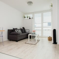 Отель Chlodna Silver Apartment Польша, Варшава - отзывы, цены и фото номеров - забронировать отель Chlodna Silver Apartment онлайн комната для гостей фото 4
