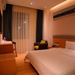 Отель 7 Days Inn Shenzhen Xi Li Subway Station Branch Шэньчжэнь комната для гостей фото 2