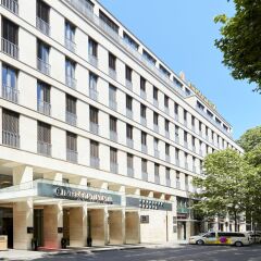 Intercontinental Hotel Düsseldorf Дюссельдорф вид на фасад