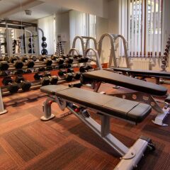 Wellness Hotel Diamant Глубока-над-Влтавой фитнесс-зал фото 3