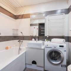 Отель P&O Apartments Obozowa 2 Польша, Варшава - отзывы, цены и фото номеров - забронировать отель P&O Apartments Obozowa 2 онлайн ванная