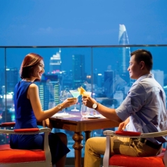 Отель Pullman Saigon Centre балкон