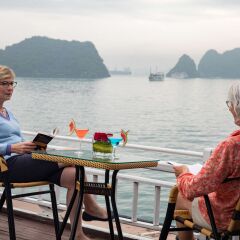 Отель Halong Lavender Cruises балкон