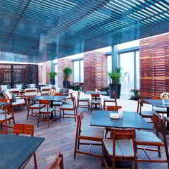 Отель Hilton Mexico City Santa Fe Мексика, Мехико - отзывы, цены и фото номеров - забронировать отель Hilton Mexico City Santa Fe онлайн питание фото 2