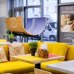 Отель Novotel München City Arnulfpark Германия, Мюнхен - 2 отзыва об отеле, цены и фото номеров - забронировать отель Novotel München City Arnulfpark онлайн интерьер отеля фото 3