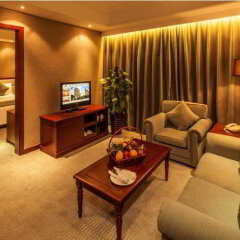 Отель Grand Park Jiayou Hotel Shanghai Китай, Шанхай - отзывы, цены и фото номеров - забронировать отель Grand Park Jiayou Hotel Shanghai онлайн комната для гостей фото 2
