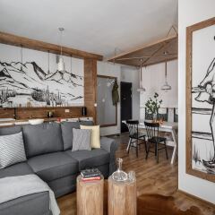 Отель Tatrytop Apartamenty Granitica Закопане комната для гостей фото 4
