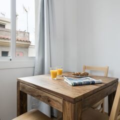 Апартаменты Habitat Apartments Beach Studio Барселона балкон