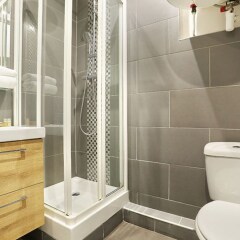 Апартаменты Studio Prestige Batignolles Париж ванная