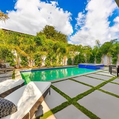 Отель Villa Giselle США, Лос-Анджелес - отзывы, цены и фото номеров - забронировать отель Villa Giselle онлайн бассейн