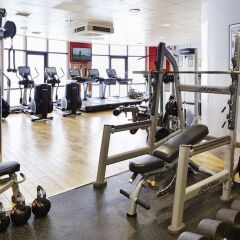 Отель Liverpool Marriott Hotel City Centre Великобритания, Ливерпуль - отзывы, цены и фото номеров - забронировать отель Liverpool Marriott Hotel City Centre онлайн фитнесс-зал