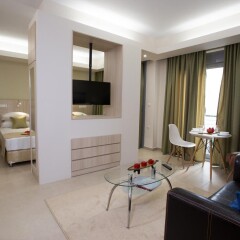 Апартаменты Polis Apartments комната для гостей фото 3