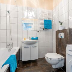 Апартаменты P&O Apartments Okecie ванная фото 2