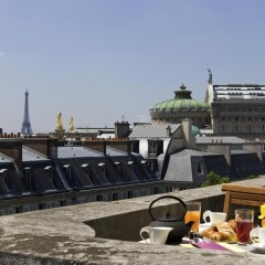 Отель Marriott Opera Ambassador Париж приотельная территория
