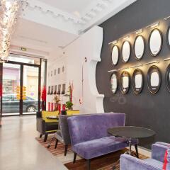 Отель Hôtel du Triangle d'Or интерьер отеля