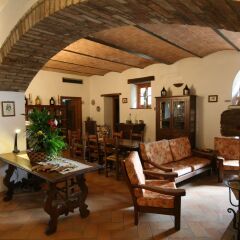 Отель Agriturismo Palazzo Bandino Италия, Кьянчиано Терме - отзывы, цены и фото номеров - забронировать отель Agriturismo Palazzo Bandino онлайн интерьер отеля