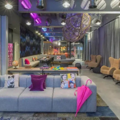 Отель Moxy London Excel развлечения фото 2